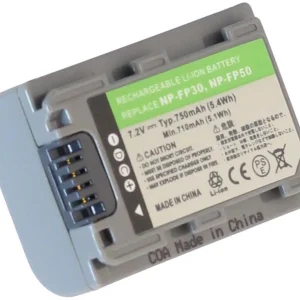 Batteri til Sony DCR-HC32, 7.2V (7.4V), 750 mAh v:7516244 Batteri til Sony DCR-HC32, 7.2V (7.4V), 750 mAh v:7516244