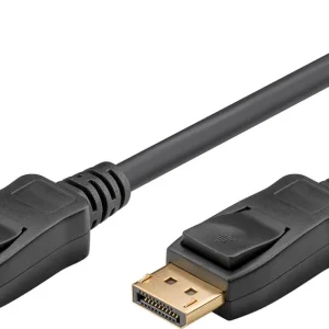 Goobay DisplayPort-kabel 8K@144Hz DSC, 54 Gbit/s, 5m – Svart v:2518137