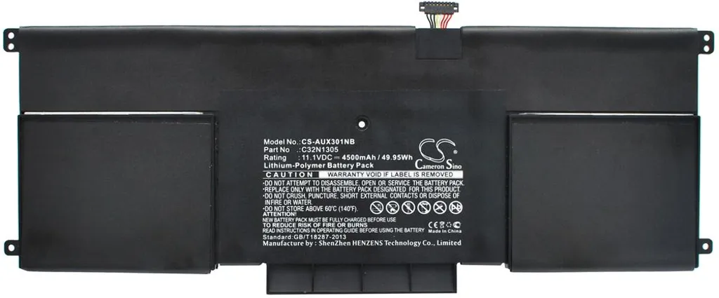 Batteri til Asus UX301LA4500, 11.1V, 4500 mAh v:2491273
