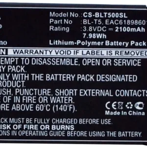 Batteri til LG LS970, 3.8V, 2100 mAh v:2292345