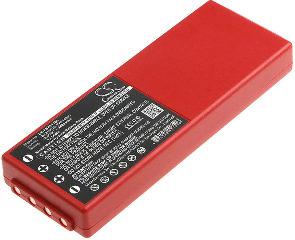Batteri til Hbc Radiomatic Spectrum 2, 6.0V, 2000 mAh v:3735901