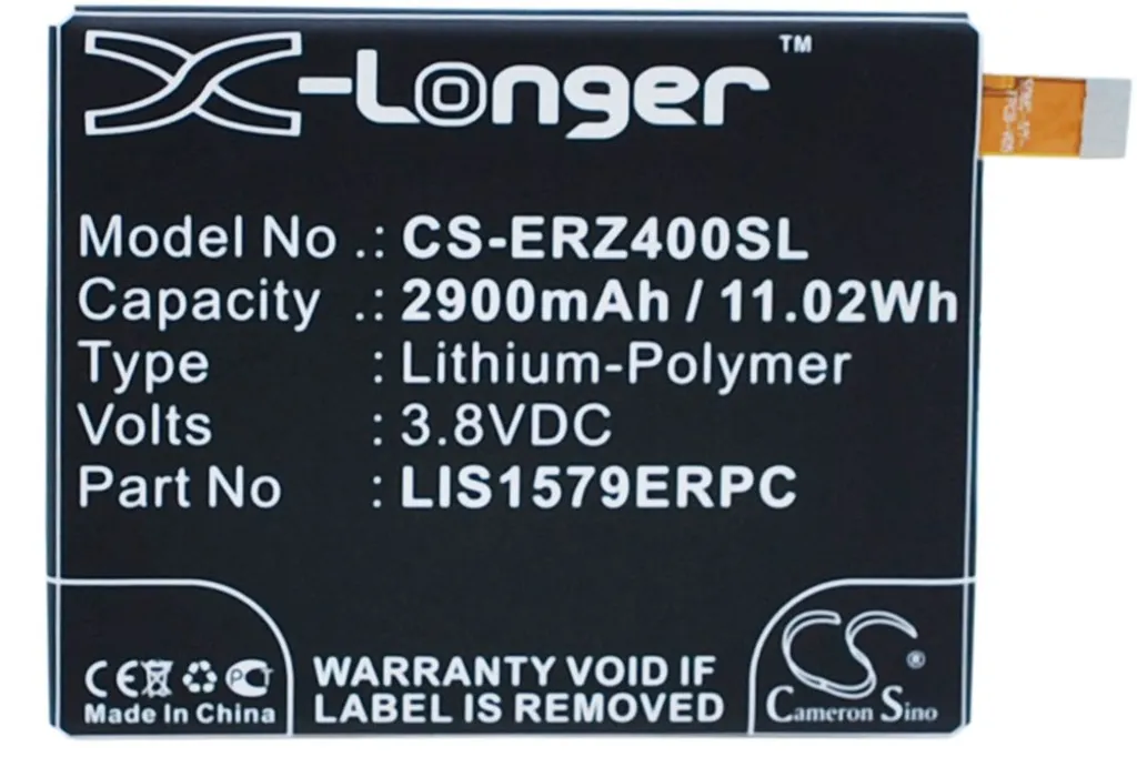 Batteri til Sony Ericsson E5563, 3.8V, 2900 mAh v:4524585
