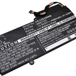 Batteri til 45N1754 for Lenovo, 10.8V, 4400 mAh v:2184184