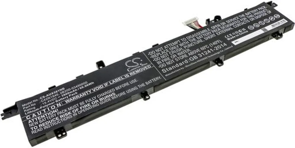 Batteri til Asus ZenBook Pro Duo UX581LV-XS77T, 15.4V, 3900 mAh v:1556826