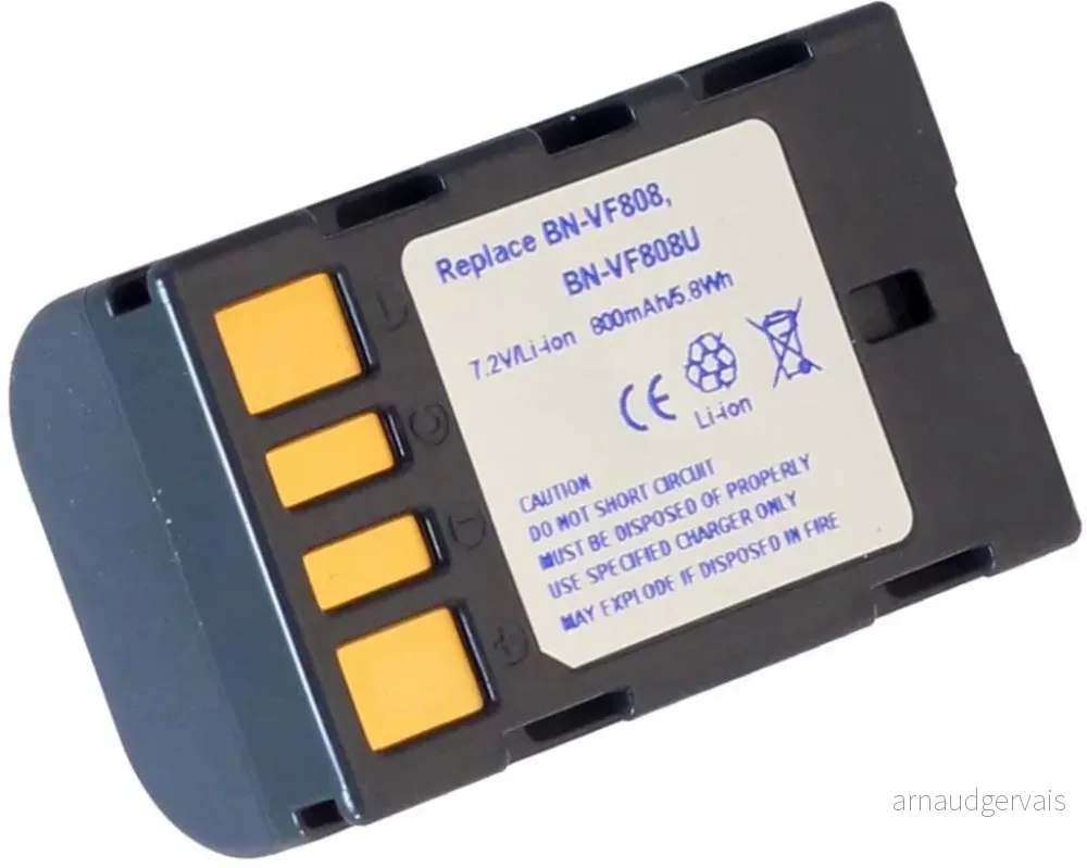 Batteri til Jvc GR-D775EX, 7.2V (7.4V), 800 mAh v:5119008