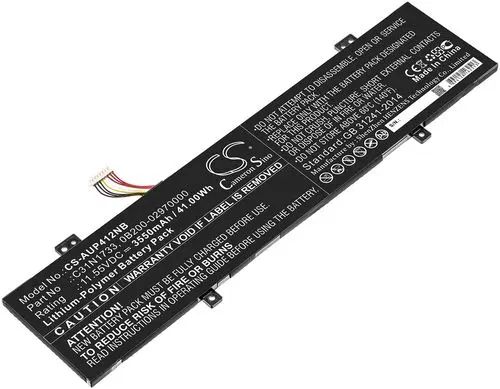 Batteri til Asus VivoBook Flip 14 TP412UA-EC090T, 11,55V, 3550mAh v:3238960
