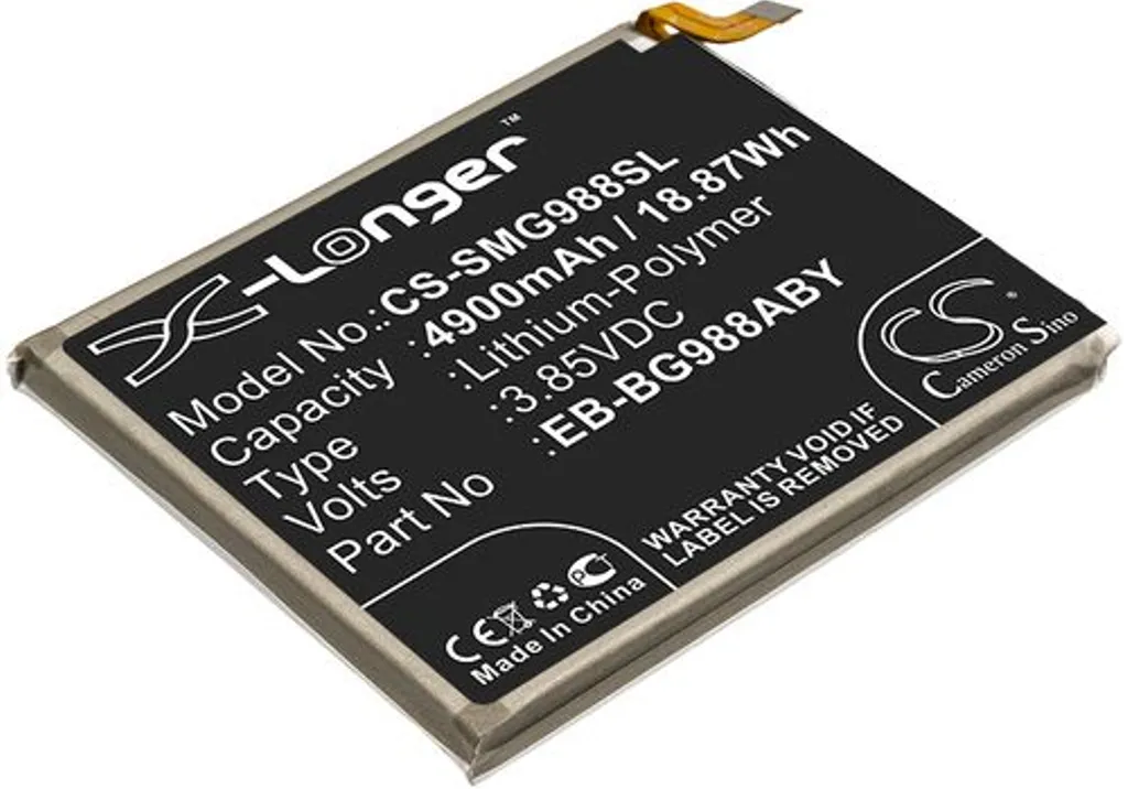 Batteri til Samsung SM-G988U1, 3.85V, 4900 mAh v:2008805