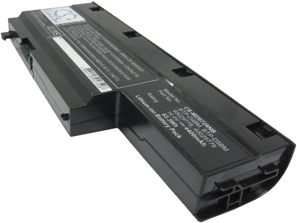 Batteri til 40029778 for Medion, 14.4V, 4400 mAh v:3994746
