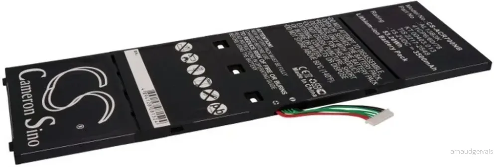 Batteri til Acer Aspire V5-552PG-X494, 15.2V, 3500 mAh v:3907008