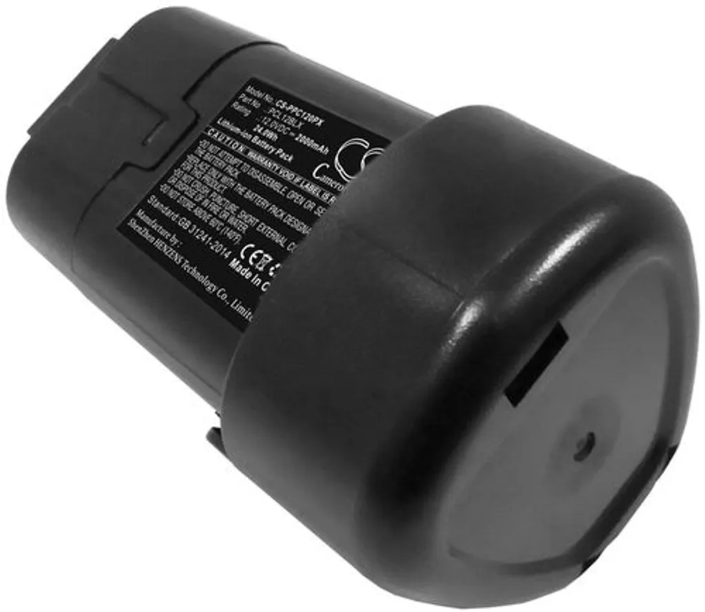 Batteri til Porter Cable PCL120CRCD-2, 12.0V, 2000 mAh v:9125267