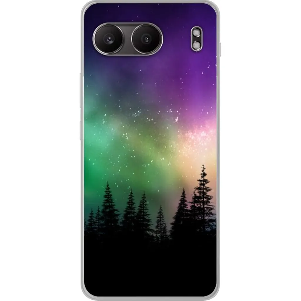 OnePlus Nord 4 Gjennomsiktig Telefondeksel Norrsken v:9685596