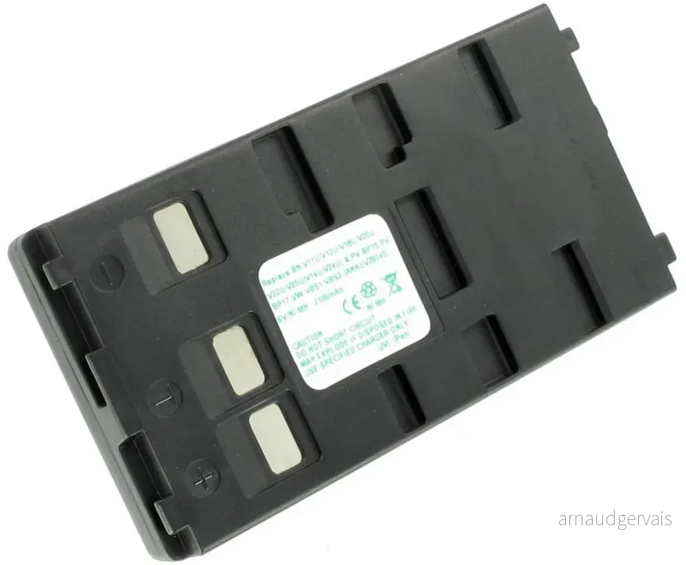 Batteri til Jvc GR-SXM540U, 6,0, 2100mAh v:3840878