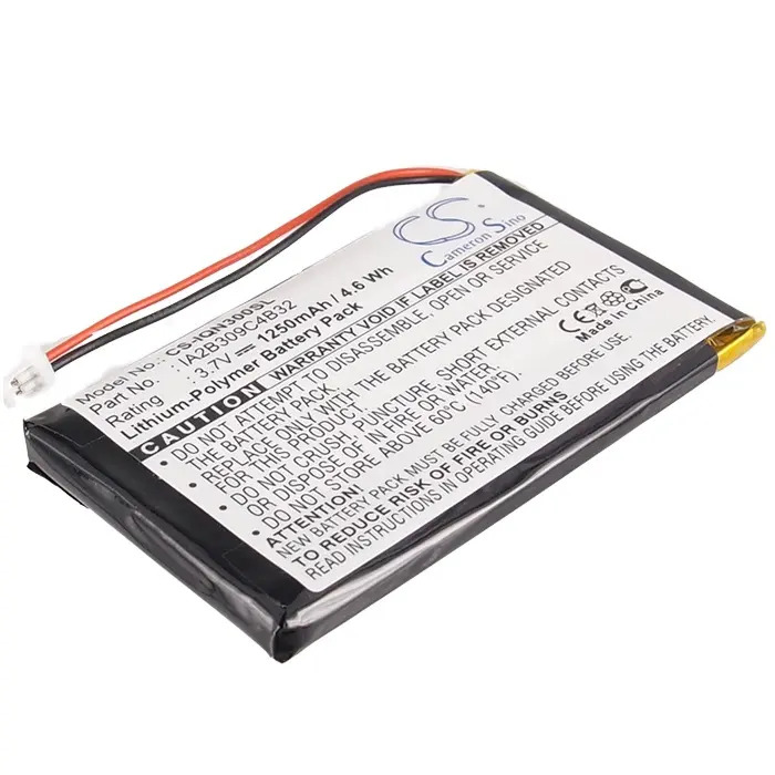 Batteri til Garmin Nuvi 300, 3.6(3.7V), 1250 mAh v:7922085