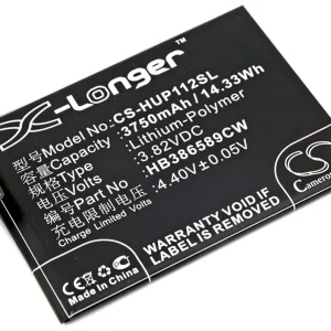 Batteri til Huawei COR-AL10, 3.82V, 3750 mAh v:3953754 Batteri til Huawei COR-AL10, 3.82V, 3750 mAh v:3953754