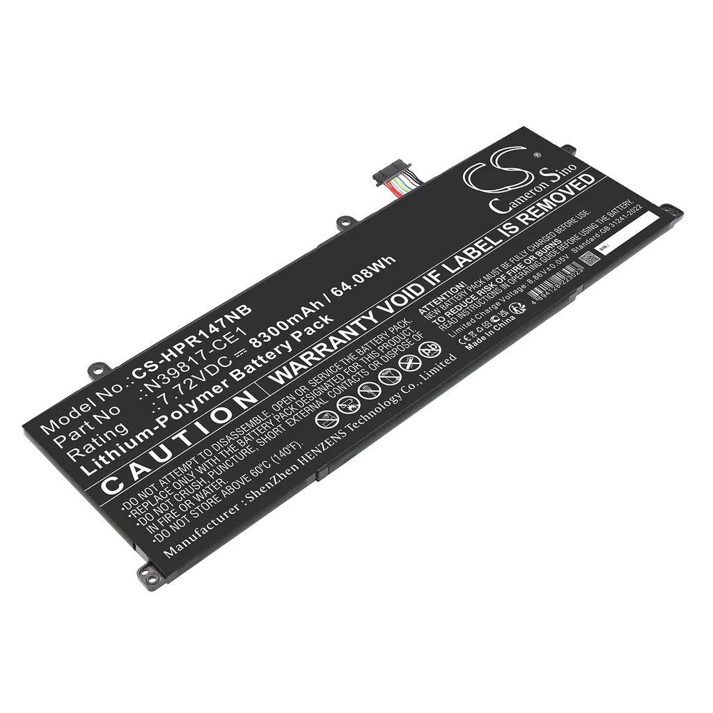 Batteri til Pavilion Plus 16-ab0000NS, 7.72V, 8300mAh v:2448235