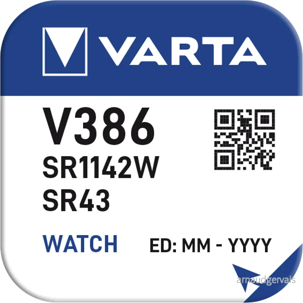 386A (Varta), 1.5V v:8146394 386A (Varta), 1.5V v:8146394