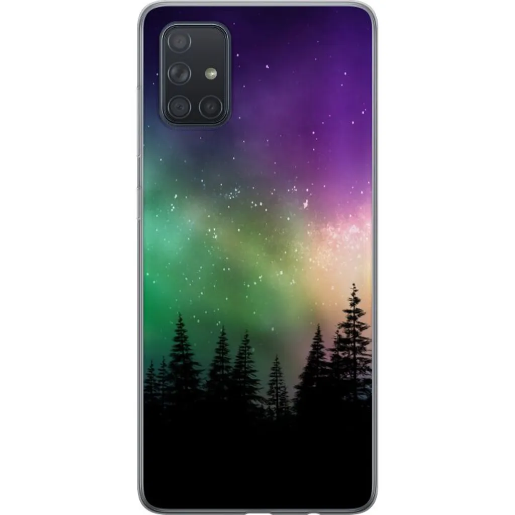 Samsung Galaxy A71 Gjennomsiktig Telefondeksel Norrsken v:6677201