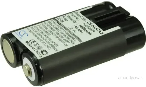 Batteri til Kodak EasyShare CX7330, 2.4V, 1800 mAh v:1652023