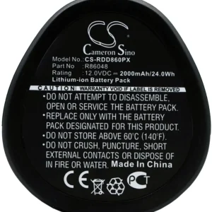 Batteri til 4932 for AEG, 12.0V, 2000 mAh v:3075016 Batteri til 4932 for AEG, 12.0V, 2000 mAh v:3075016