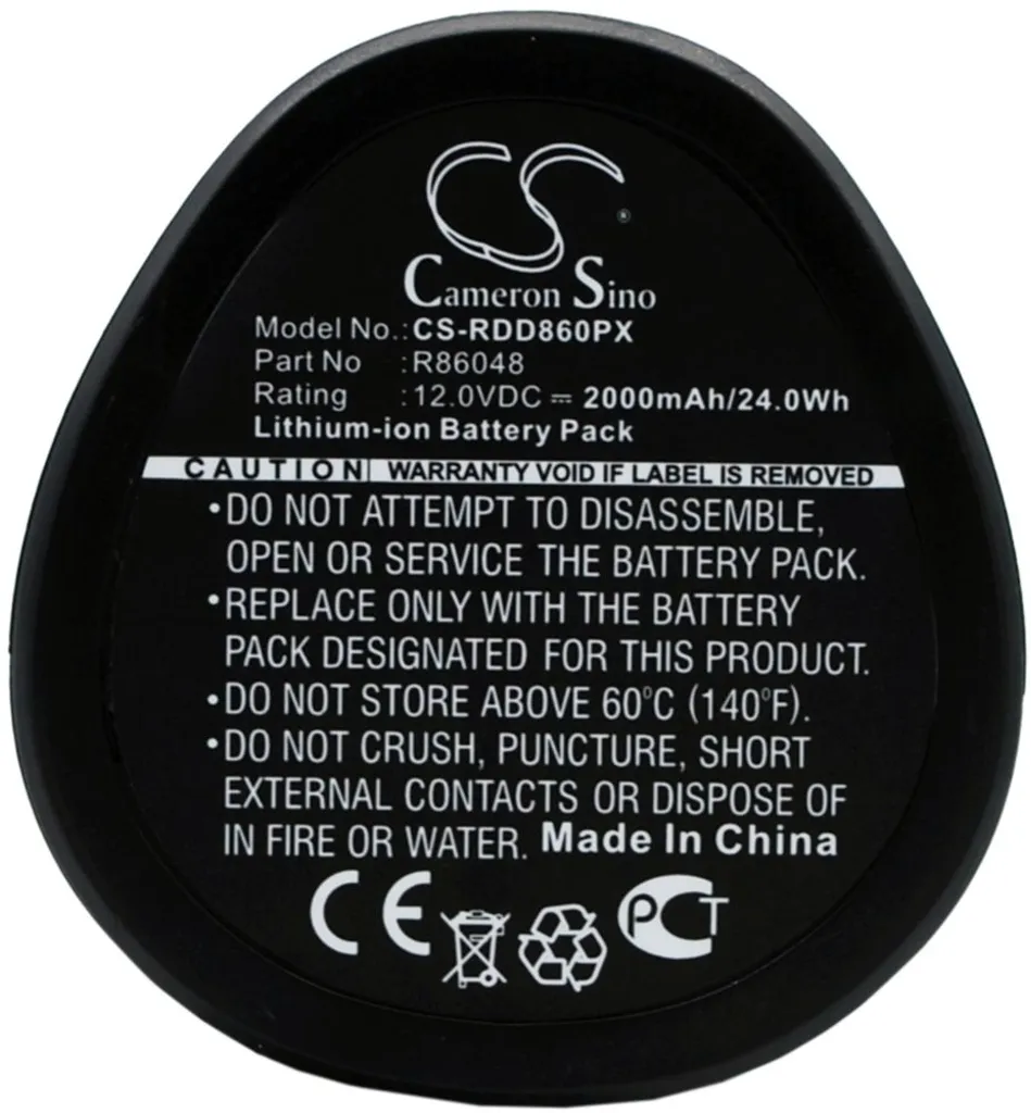 Batteri til AEG BWS12CBWS, 12.0V, 2000 mAh v:7327663