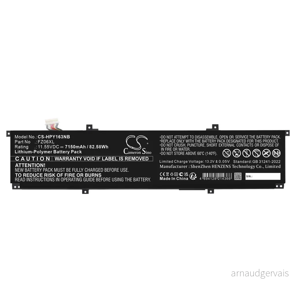 Batteri til ENVY 16-H0034NW, 11.55, 7150mAh v:5585708