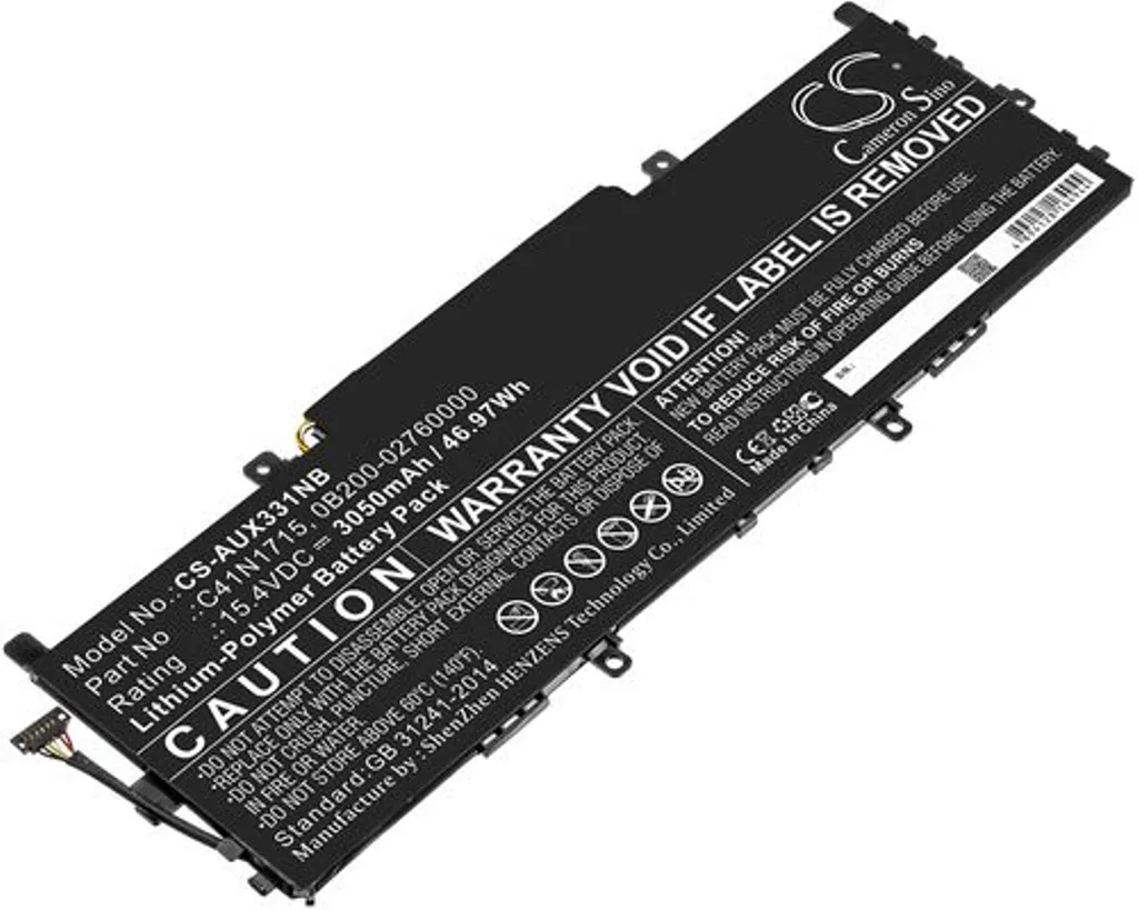 Batteri til Asus Zenbook UX331UAL-EG022R, 15.4V, 3050 mAh v:1948151