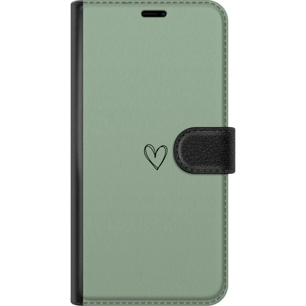 OnePlus Nord 2T Sort Lommebokdeksel Hjärta v:3262552